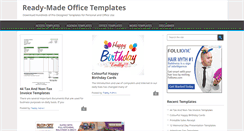 Desktop Screenshot of freemicrosofttemplates.com